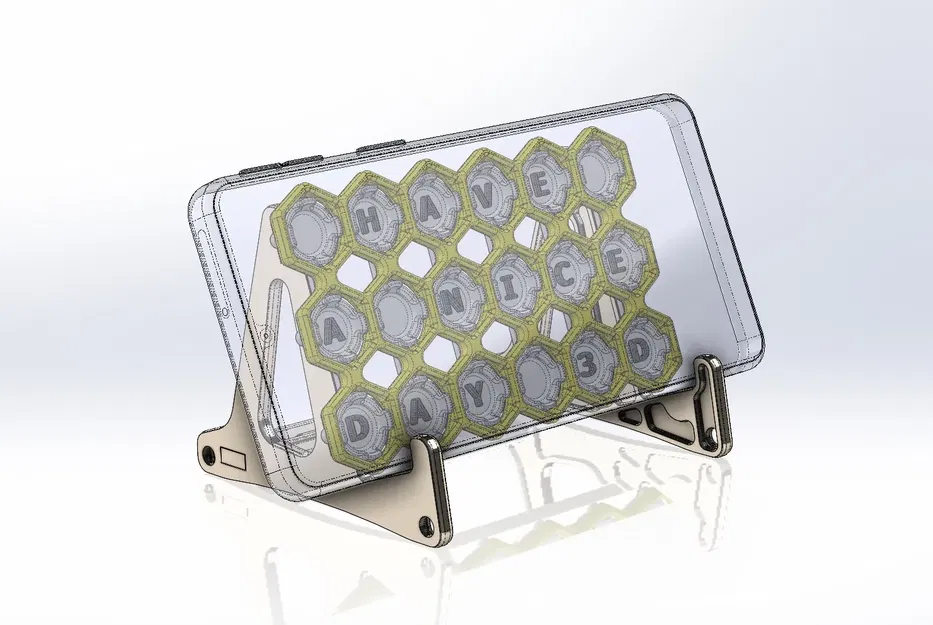 Giá đỡ điện thoại với lời chúc ngày tốt lành - Image 3