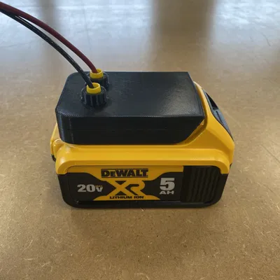 Giắc cắm cho pin Dewalt 20V trong dự án năng lượng pin