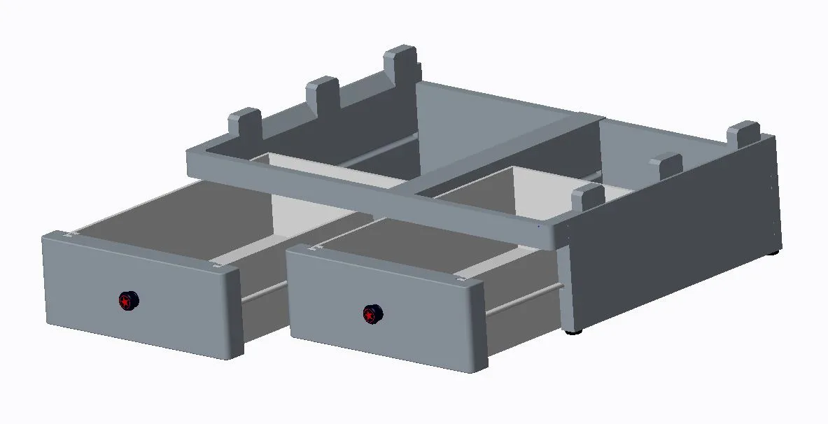 Giá đỡ ngăn kéo Bambu AMS cho máy in 3D - Image 4