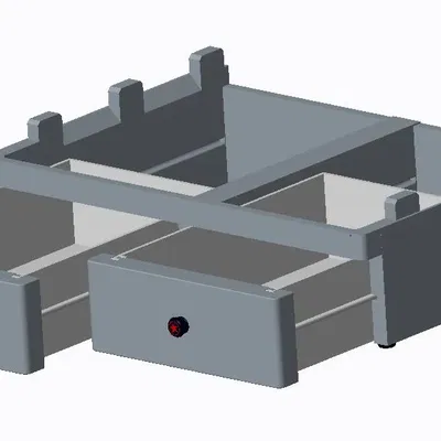 Giá đỡ ngăn kéo Bambu AMS cho máy in 3D