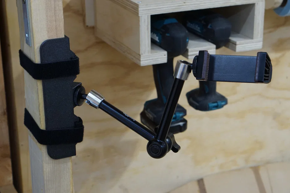 Giá đỡ camera và điện thoại với dây Velcro linh hoạt - Image 2