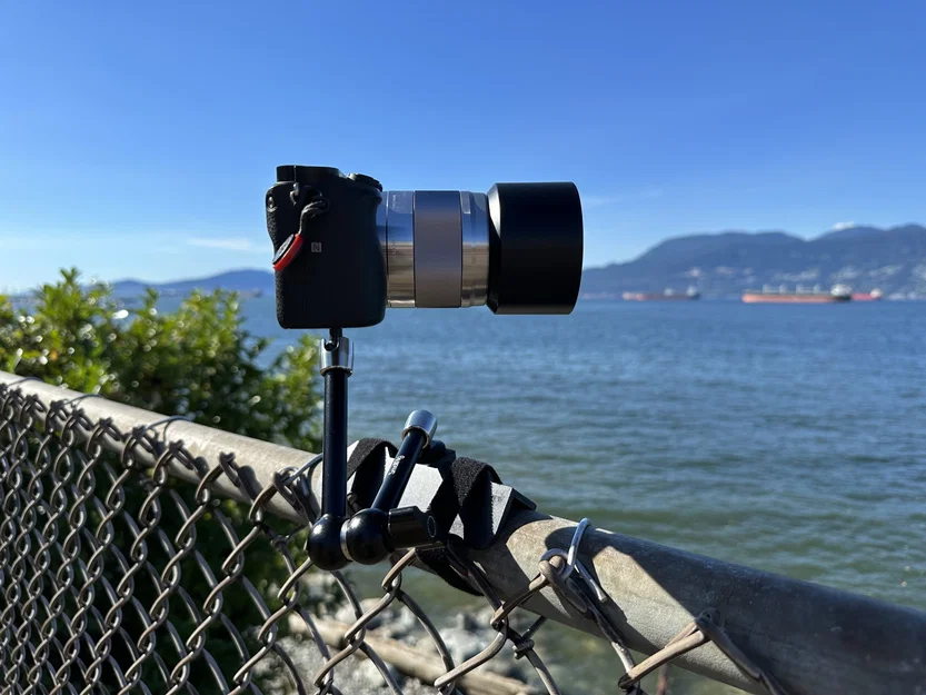 Giá đỡ camera và điện thoại với dây Velcro linh hoạt - Image 4