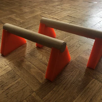 Giá đỡ chống đẩy bằng gỗ 20cm