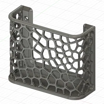 Kệ treo tường hình họa Voronoi cho dụng cụ nhỏ