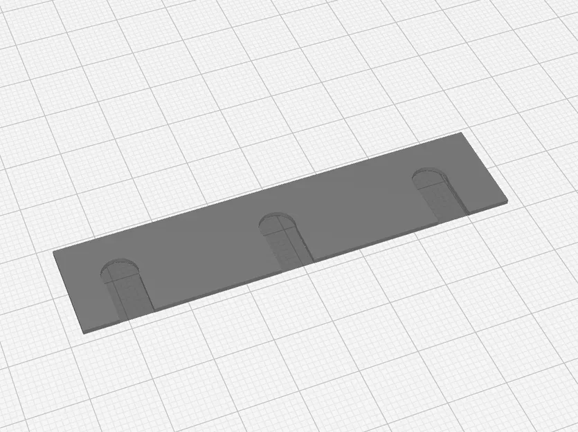 Bệ đỡ bản lề cửa 75mm x 17mm - Image 1