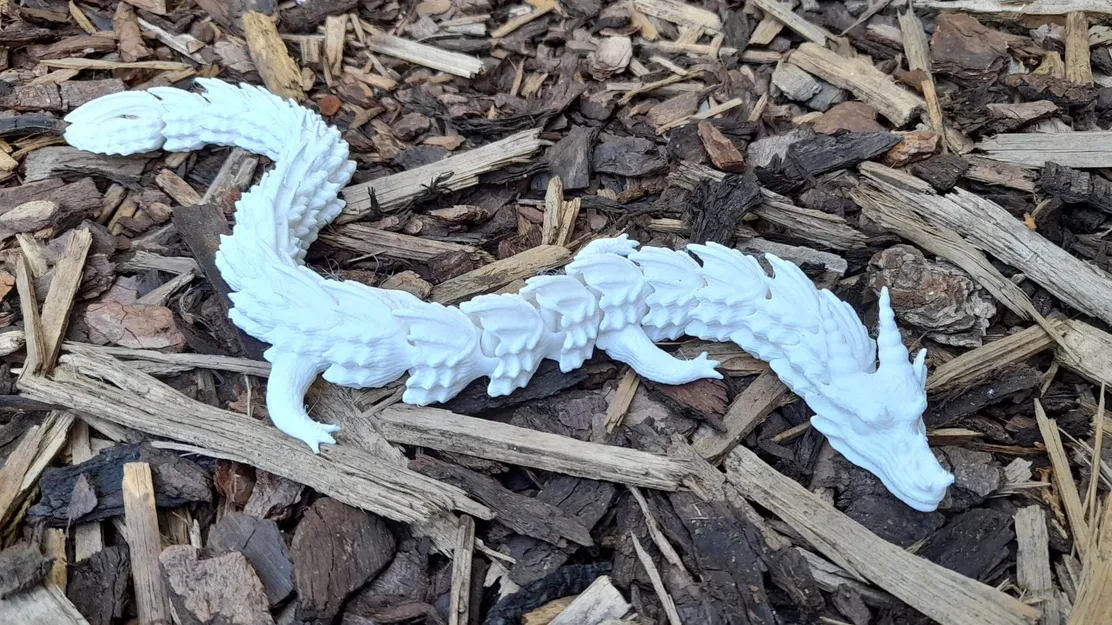 Rồng nước hoạt hình in tại chỗ với thiết kế chi tiết - Image 1