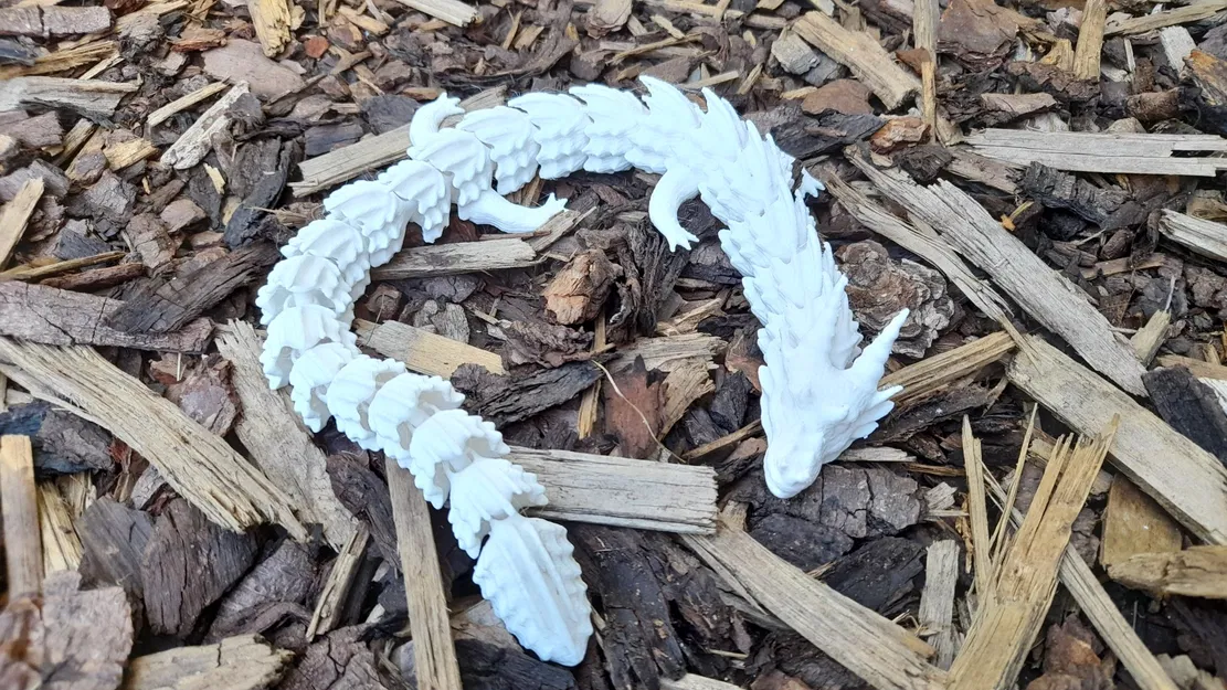 Rồng nước hoạt hình in tại chỗ với thiết kế chi tiết - Image 4