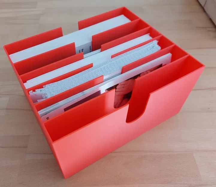 Hộp phân loại tờ rơi DIN Lang cho Eurobox 40x60cm - Image 1