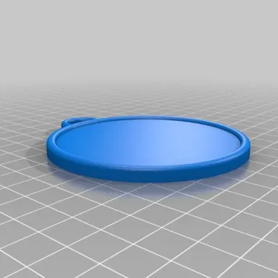 Khung ảnh tròn trang trí Giáng Sinh cho bạn bè