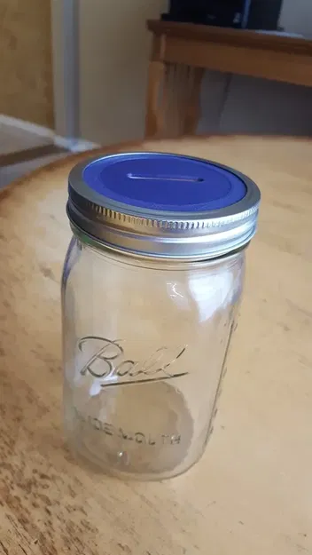 Nắp đậy khe cho lọ Mason miệng rộng - Image 2