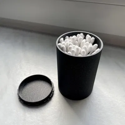 Giá đỡ bông tăm có nắp