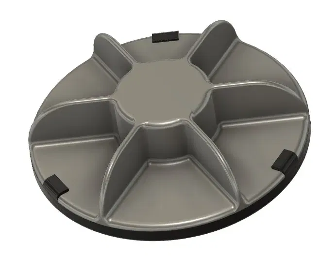 Cánh quạt gắn vào cho Prusa CW1/CW1S sử dụng nam châm 20x6x2mm - Image 1