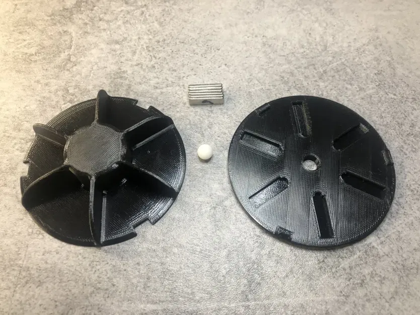 Cánh quạt gắn vào cho Prusa CW1/CW1S sử dụng nam châm 20x6x2mm - Image 2