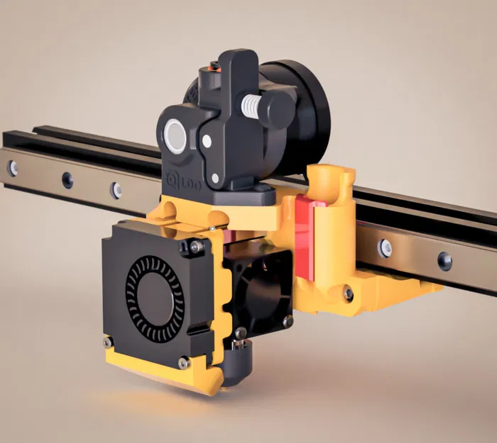 Bọc cho DropEffect XG hotend, extruder orbiter 2.0, ray tuyến tính - end... - Image 3