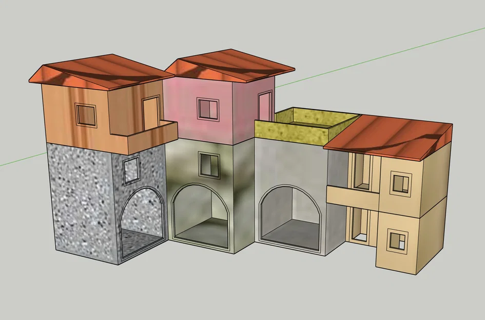 Nhà nguyện Giáng Sinh GT 22 thiết kế bằng SKETCHUP - Image 1