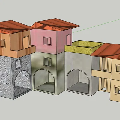 Nhà nguyện Giáng Sinh GT 22 thiết kế bằng SKETCHUP