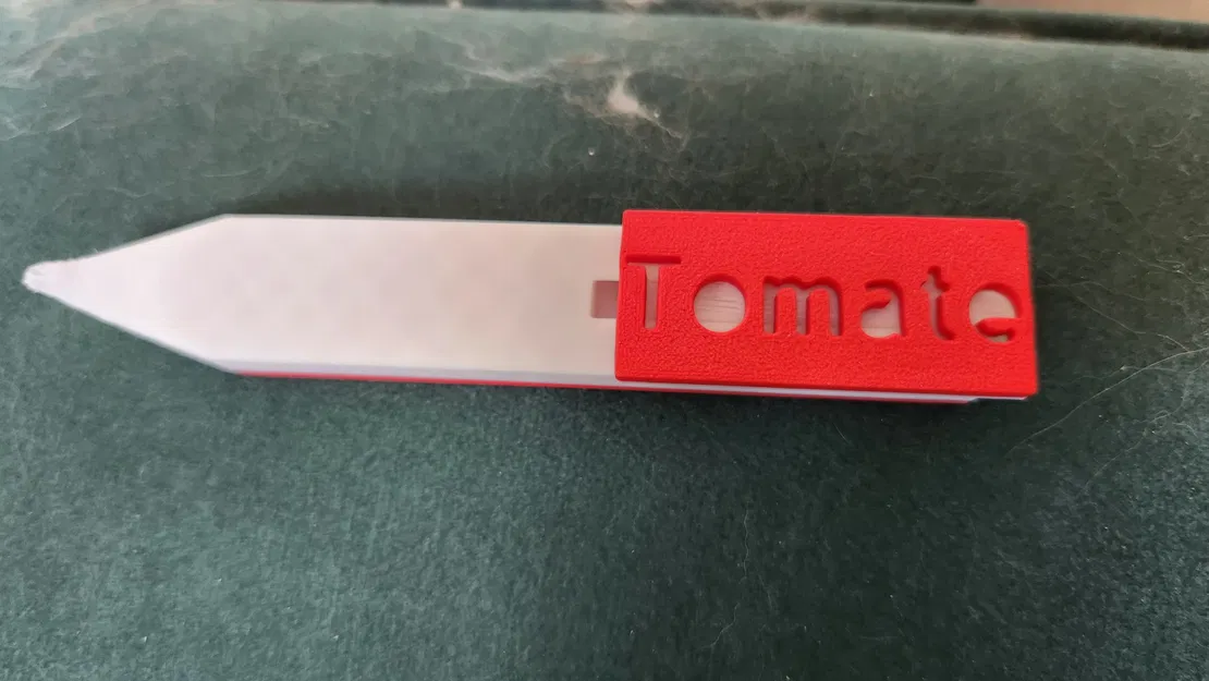 Biển báo rau củ dài 13 cm cho vườn - Image 4