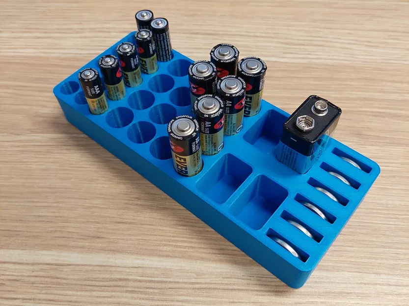 Giá đỡ pin tùy chỉnh với dung lượng và loại phù hợp - Image 1