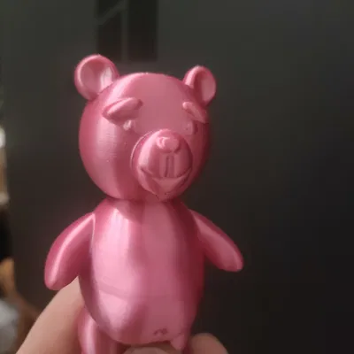 Mô hình gấu bông Teddy Bear dành cho bé gái