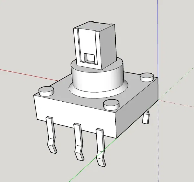 Công tắc NAV 5 chiều kích thước 10x10mm - Image 1