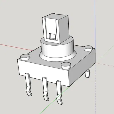 Công tắc NAV 5 chiều kích thước 10x10mm