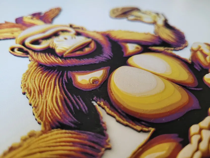 Ape Nấm Đá - Tác phẩm nghệ thuật từ HueForge - Image 1