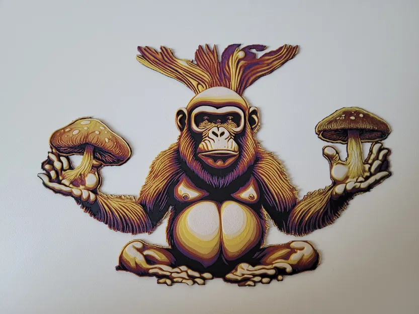 Ape Nấm Đá - Tác phẩm nghệ thuật từ HueForge - Image 3