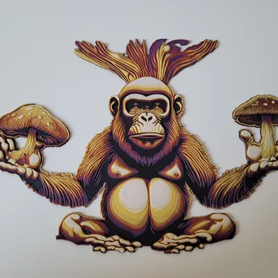 Ape Nấm Đá - Tác phẩm nghệ thuật từ HueForge