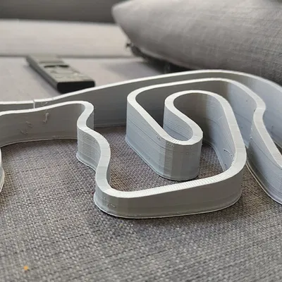 Mô hình đường đua Circuit des Ecuyers chính xác theo địa hình