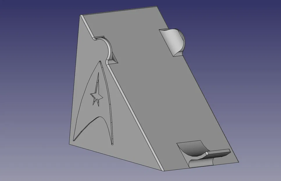 Giá đỡ giao tiếp Star Trek TOS phong cách tối giản - Image 3