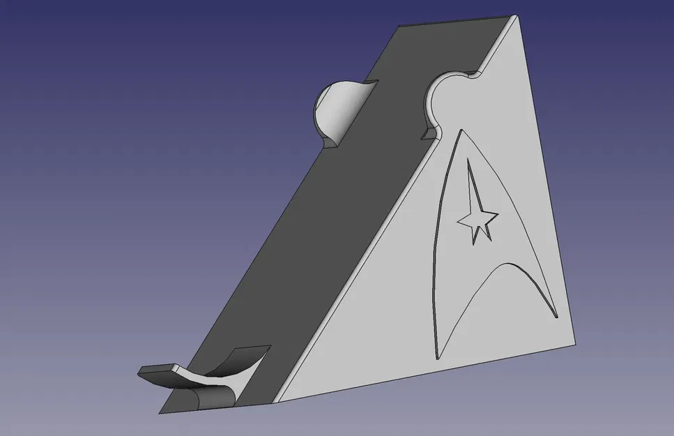 Giá đỡ giao tiếp Star Trek TOS phong cách tối giản - Image 5