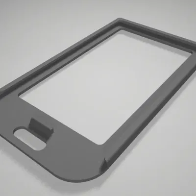 Giá đỡ thẻ truy cập NFC đơn giản, mặt sau mở