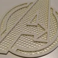 Biểu tượng Avengers với thiết kế hai màu sắc - Thumbnail 3