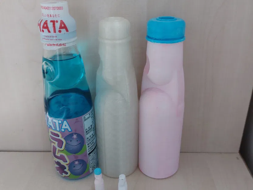 Chai nước ngọt Ramune Nhật Bản mô phỏng - Image 1