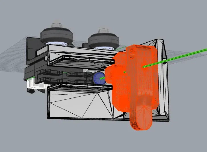 Giá đỡ extruder MK8 cho máy in CR6 Max trực tiếp - Image 6