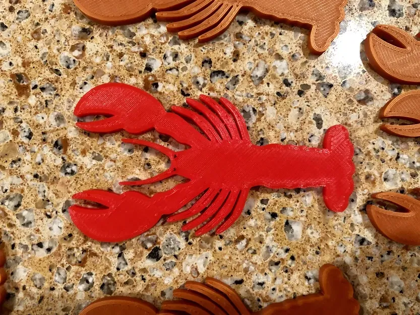 Tôm hùm hoặc tôm càng với mắt tròn và phẳng - Image 1