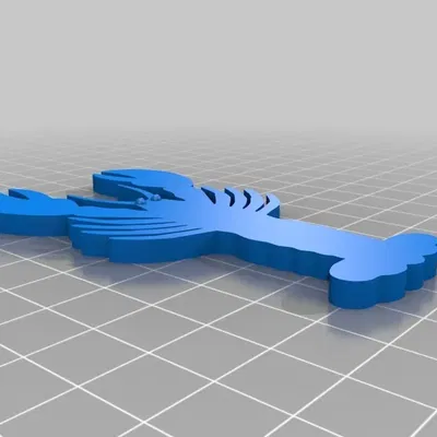 Tôm hùm hoặc tôm càng với mắt tròn và phẳng