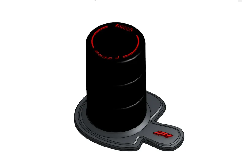 Giá đỡ bút hình lốp xe F1 in 3D với thiết kế hiện đại - Image 1