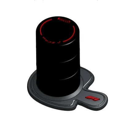 Giá đỡ bút hình lốp xe F1 in 3D với thiết kế hiện đại