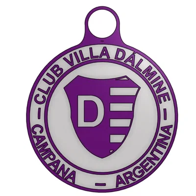 Móc chìa khóa câu lạc bộ bóng đá Villa Dálmine