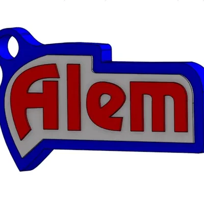 Móc khóa hình bánh quy Galletitas Alem