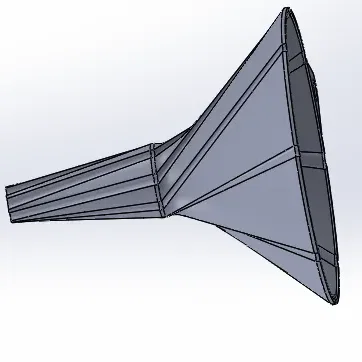 Bình đựng nước hình phễu mini - xoáy vortex