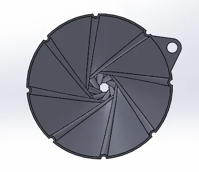 Bình đựng nước hình phễu mini - xoáy vortex - Image 2