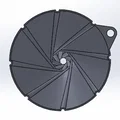 Bình đựng nước hình phễu mini - xoáy vortex - Thumbnail 2
