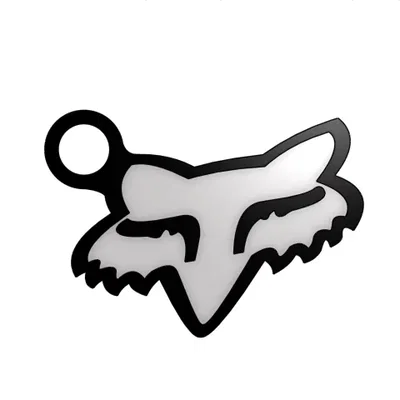 Móc khóa Fox Racing in 3D với thiết kế độc đáo và cá tính