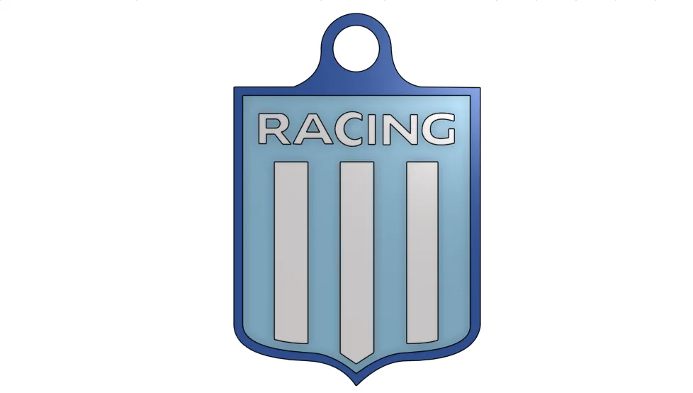 Móc khóa của Câu lạc bộ Bóng đá Racing - Image 1
