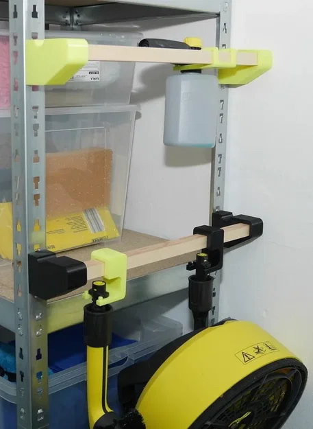 Giá đỡ cho kệ chịu lực với khoảng cách lỗ 25mm - Image 2