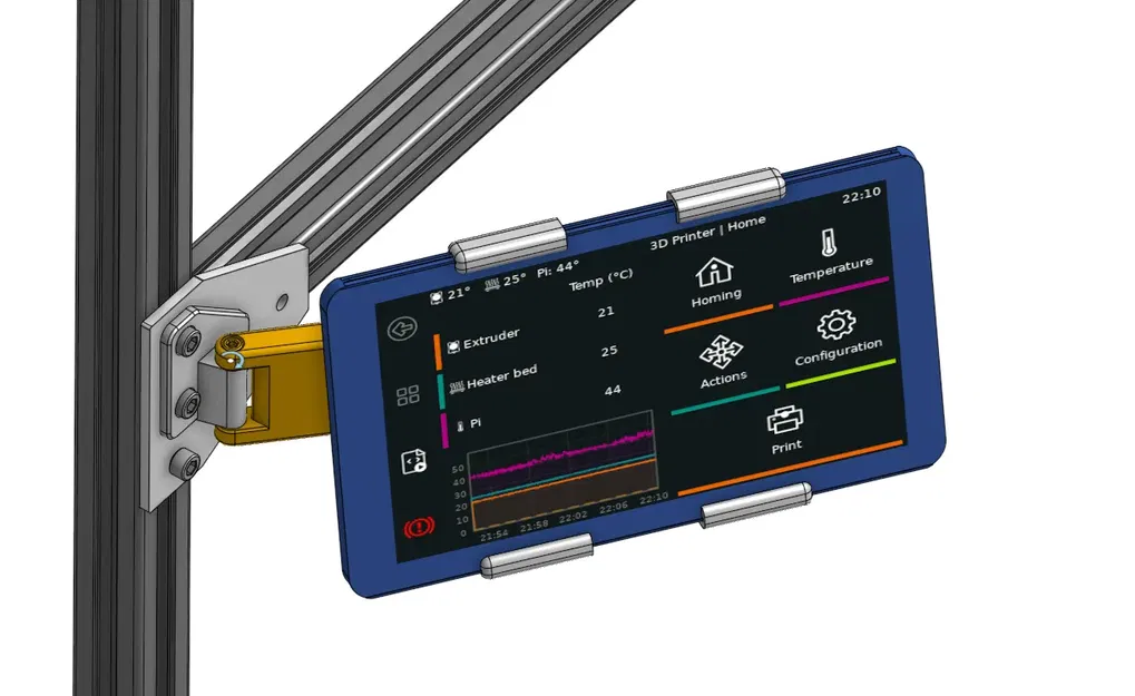 Giá đỡ linh hoạt cho máy in 3D với màn hình Android - Image 1