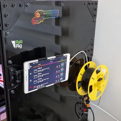 Giá đỡ linh hoạt cho máy in 3D với màn hình Android