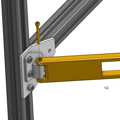 Giá đỡ linh hoạt cho máy in 3D với màn hình Android
